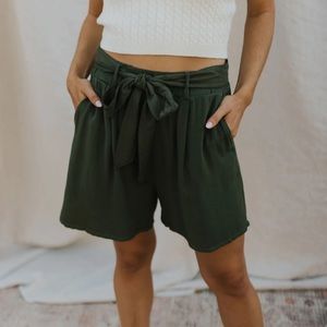 NWT Orange Creek olive shorts